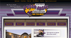 Desktop Screenshot of adoorabove.com